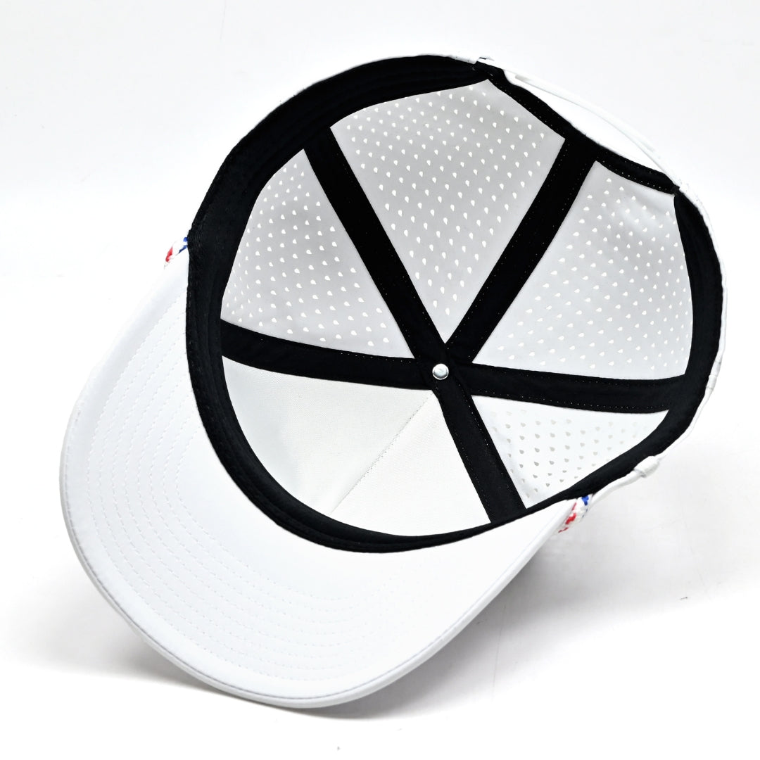 White USA Performance Hat