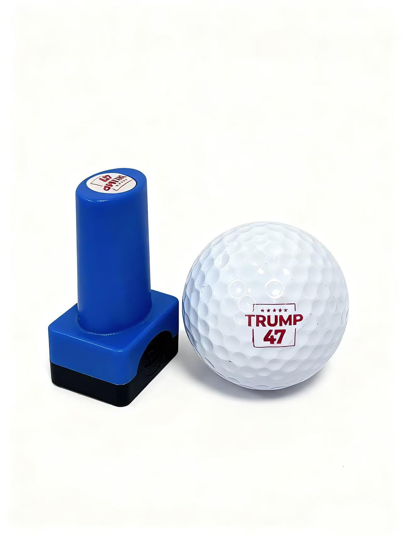 Trump 47 Golf Balls Stamp
