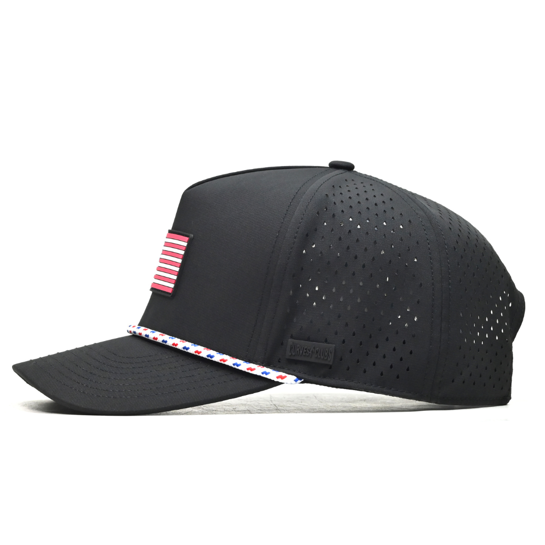 Black USA Performance Hat