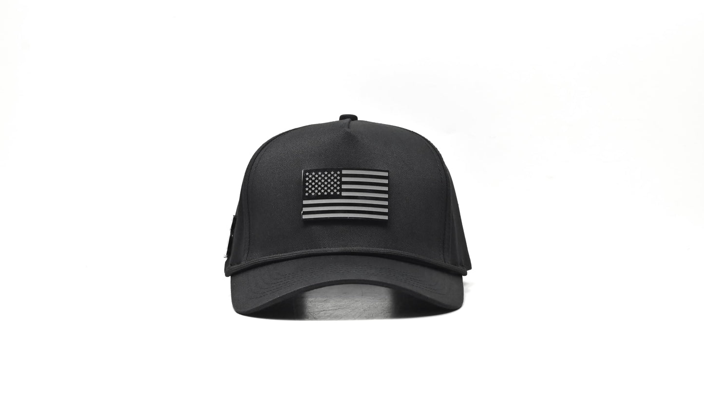 Stealth Money Rope Hat | Stealth American Flag Golf Hat