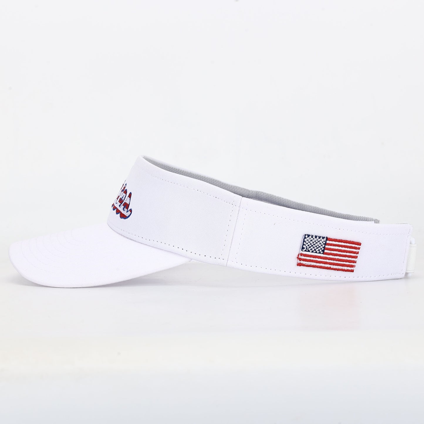 CURVES & CLUBS Titties 4th of July Golf Visor Hat