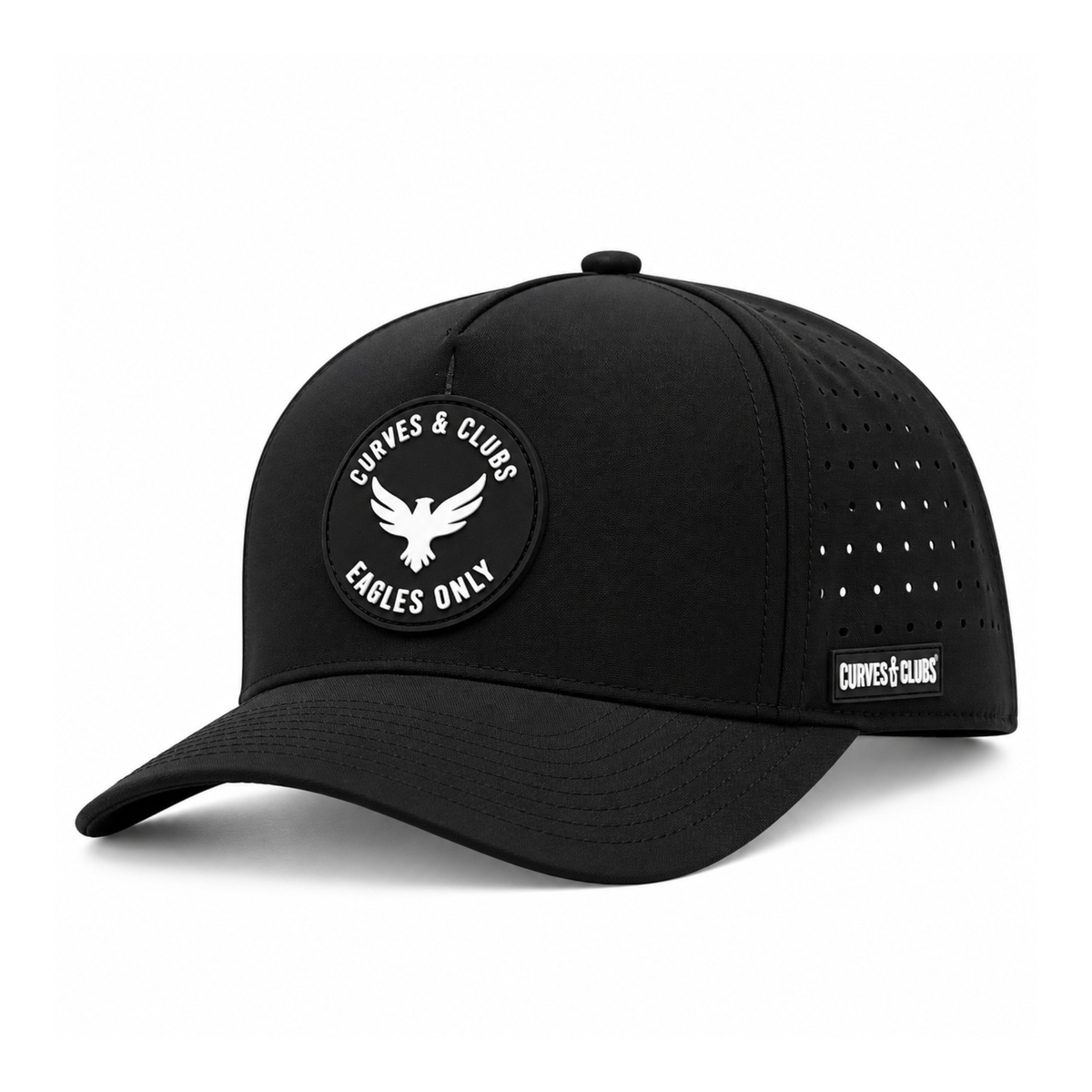 Curves & Clubs Eagles Only Golf Hat | Rope Snapback