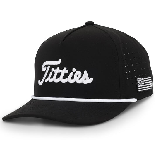 Black & White Titties Golf Hat