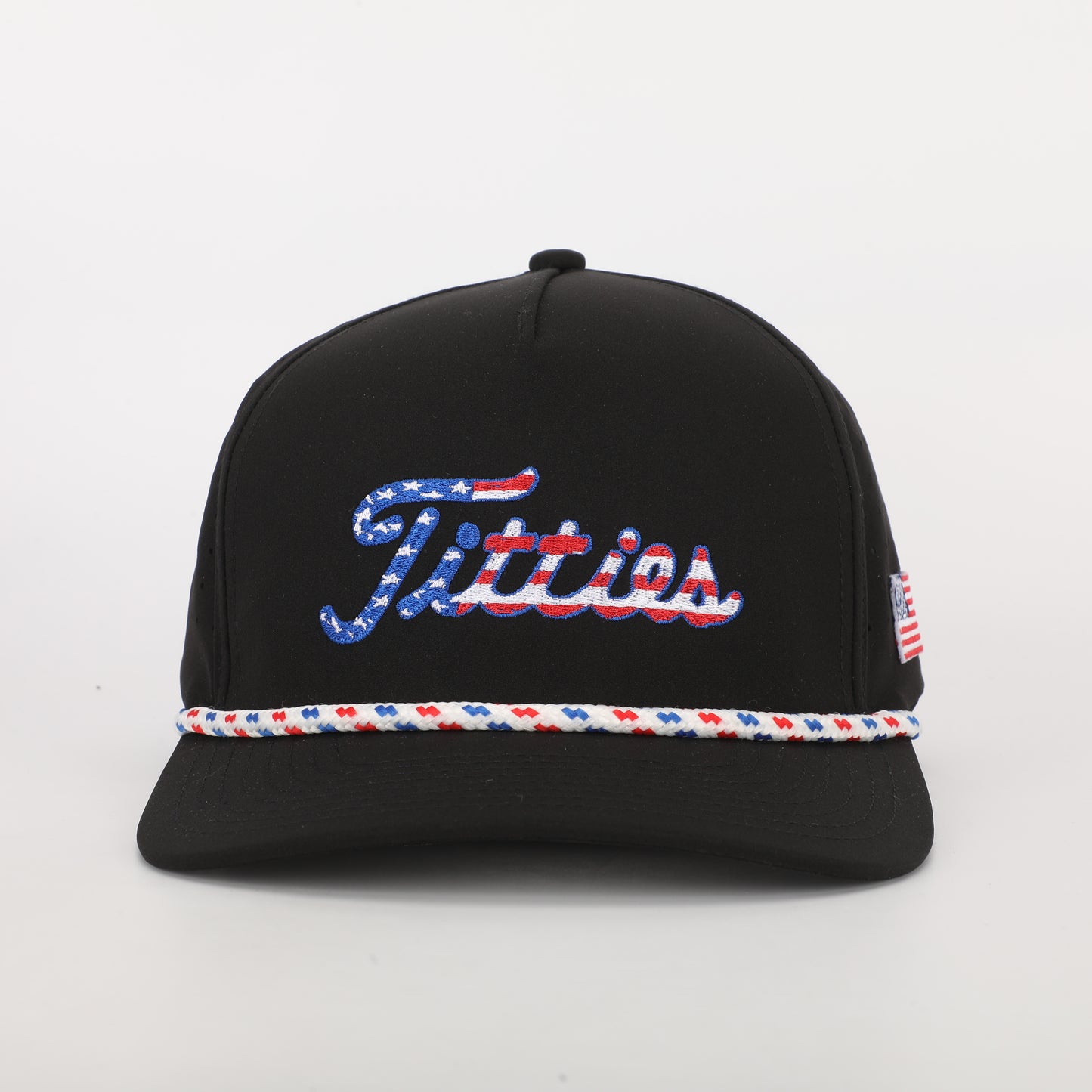 Black USA Titties Golf Hat(Waterproof)