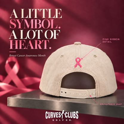 Curves & Clubs Titties Golf Hat | Pink Ribbon Awareness Hat