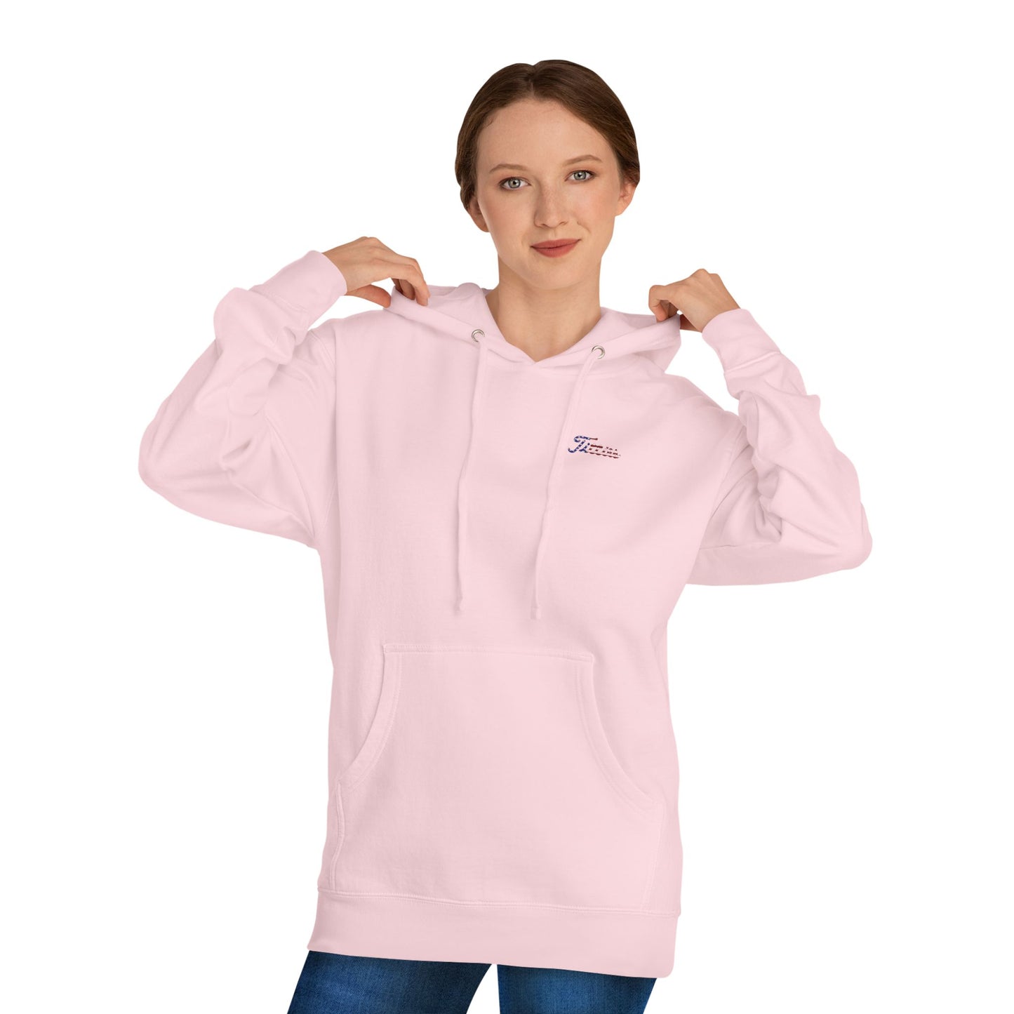 Curves and Clubs Patriotic Titties Themed Hooded Sweatshirt, Comfortable Gift for Him or Her, Casual Apparel, Everyday Hoodie, Perfect for All Seasons