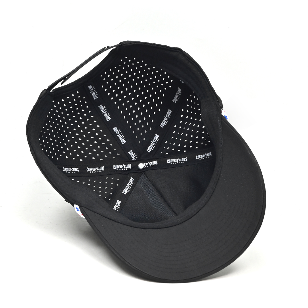 Black American Flag Hat