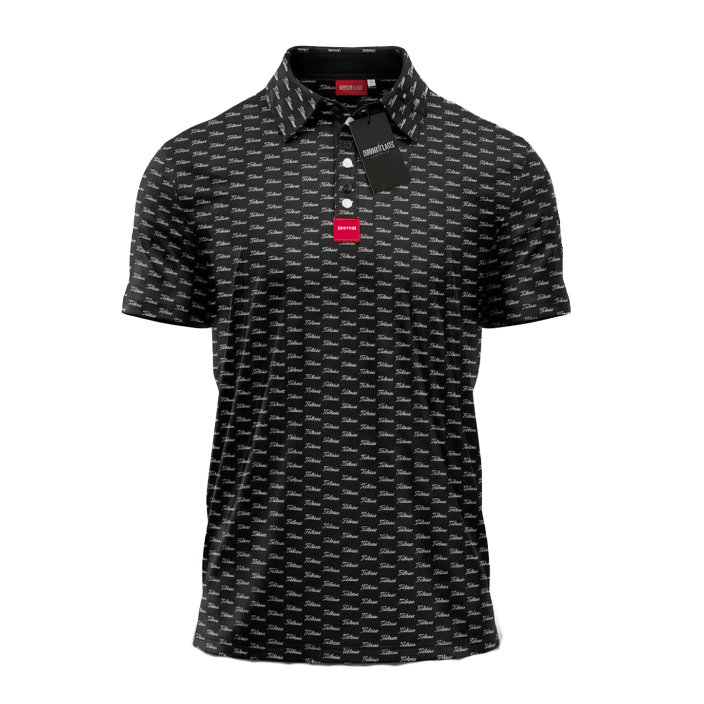 Black Titties Golf Polo