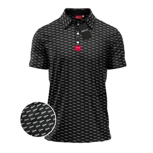 Black Titties Golf Polo