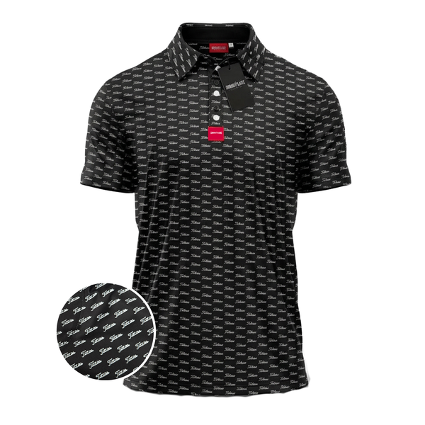 Black Titties Golf Polo