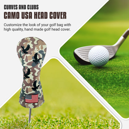 Camo USA Bald Eagle Golf Headcover