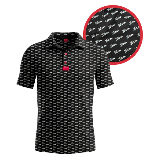 Black Titties Golf Polo
