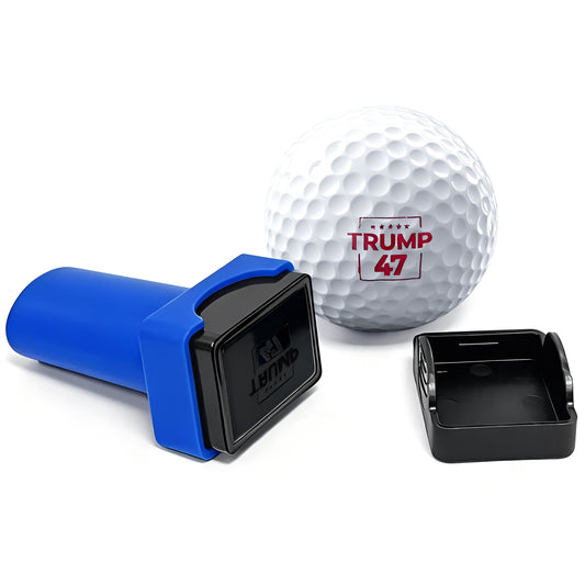 Trump 47 Golf Balls Stamp