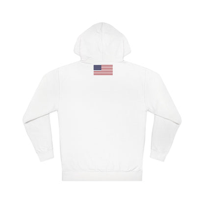 Curves and Clubs Patriotic Titties Themed Hooded Sweatshirt, Comfortable Gift for Him or Her, Casual Apparel, Everyday Hoodie, Perfect for All Seasons