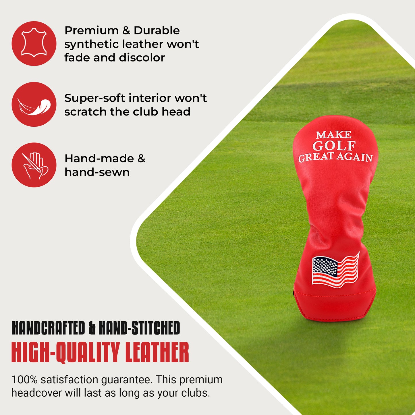 Make Golf Great Again Head Cover