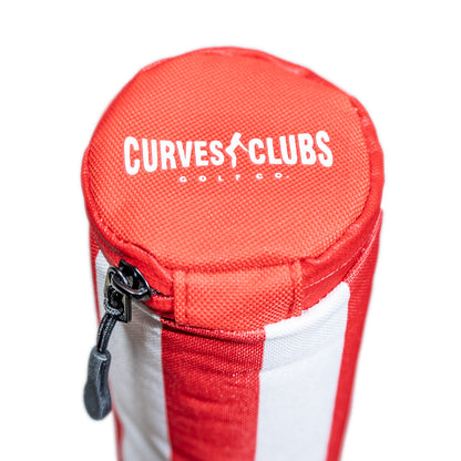 Curves & Clubs Patriotic Pouch Golf - Insulated Can Pouch