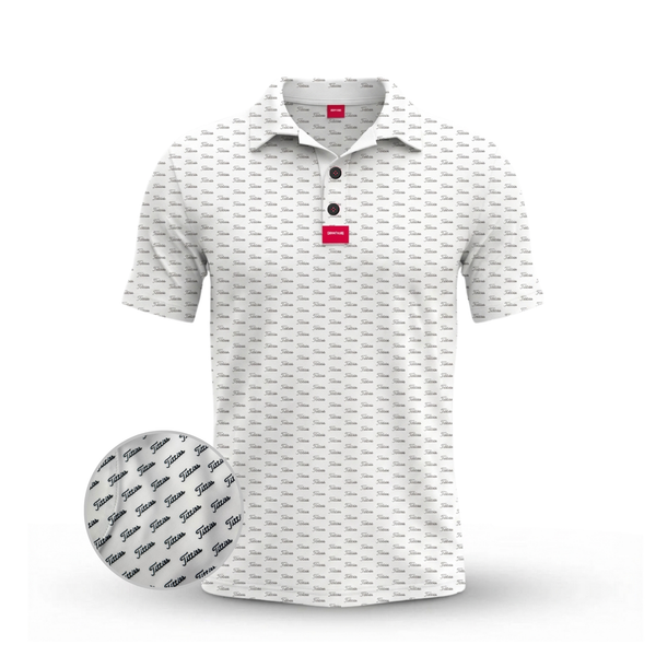 White Titties Golf Polo