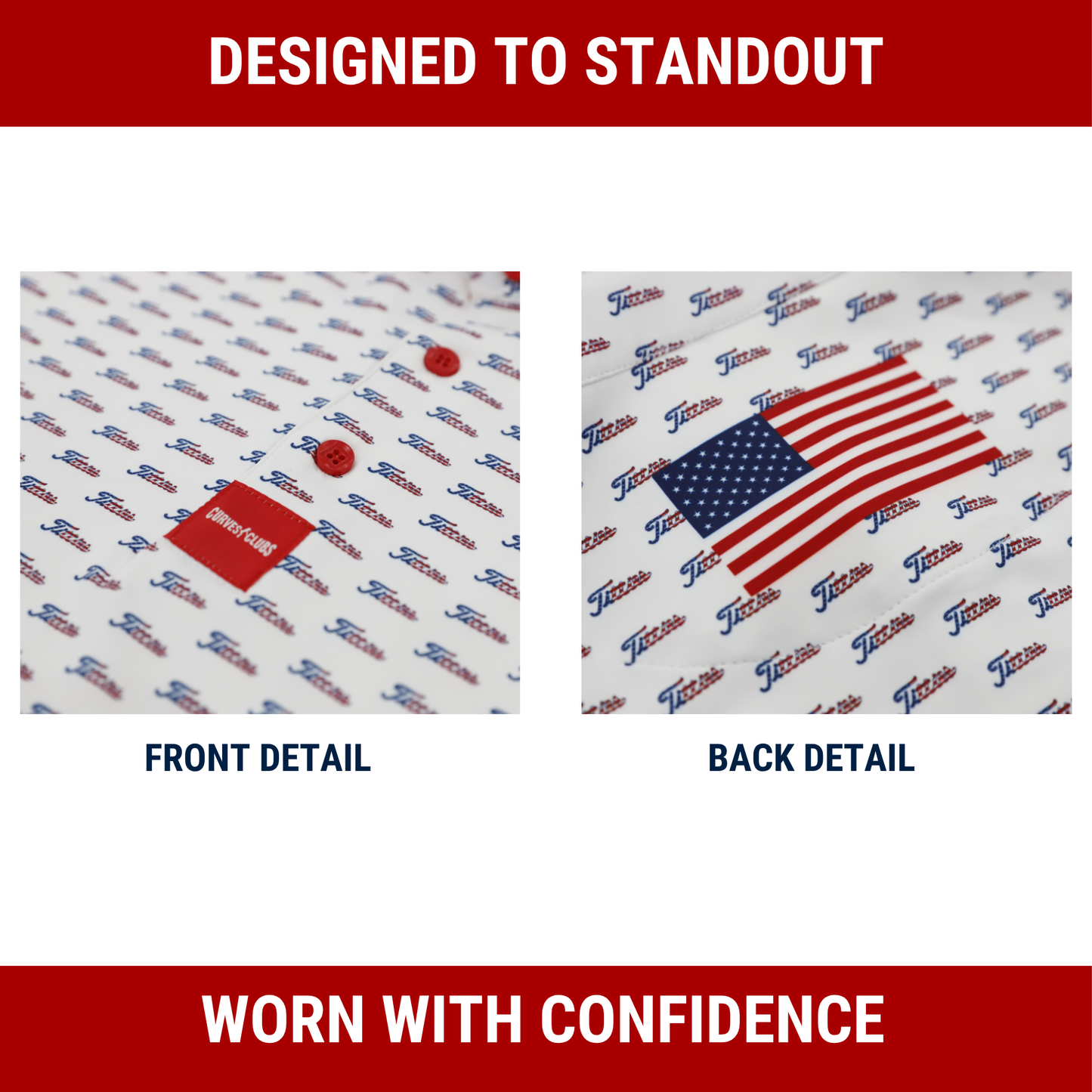USA Titties Golf Polo