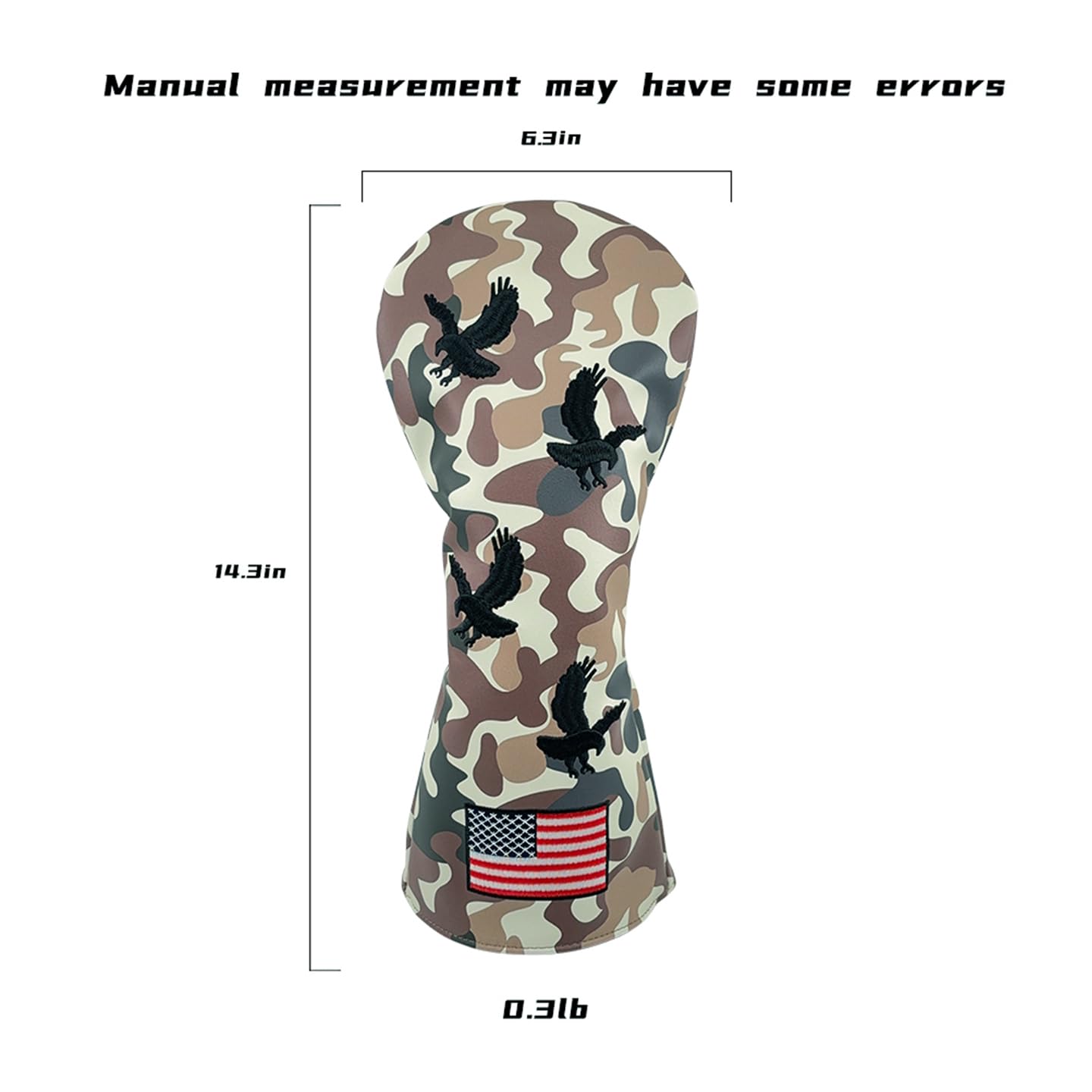 Camo USA Bald Eagle Golf Headcover