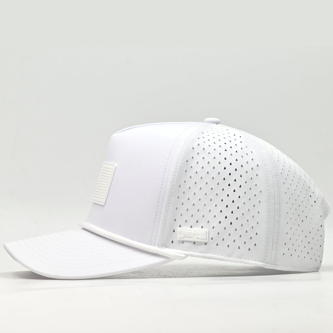 Whiteout American Flag Rope Hat