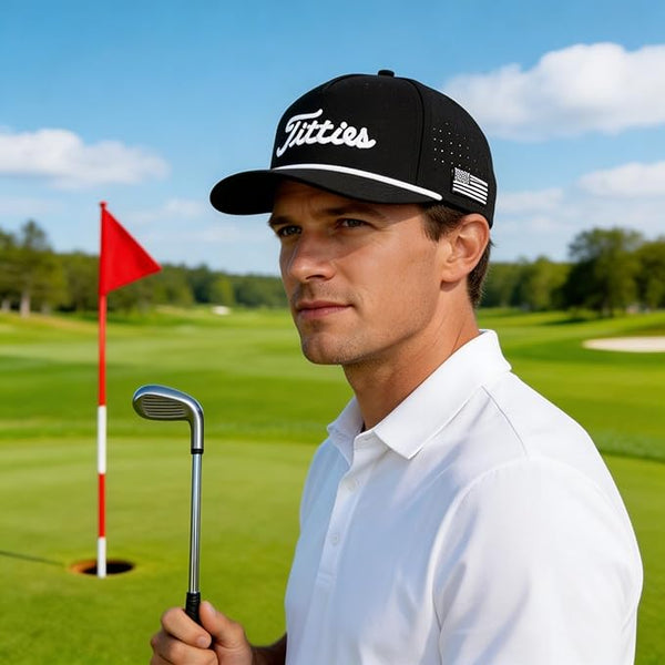 Black & White Titties Golf Hat