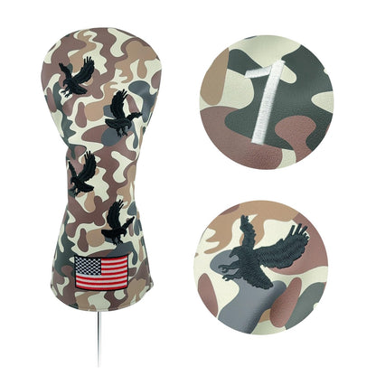 Camo USA Bald Eagle Golf Headcover