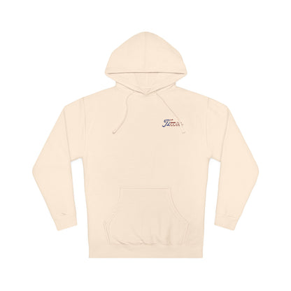 Curves and Clubs Patriotic Titties Themed Hooded Sweatshirt, Comfortable Gift for Him or Her, Casual Apparel, Everyday Hoodie, Perfect for All Seasons