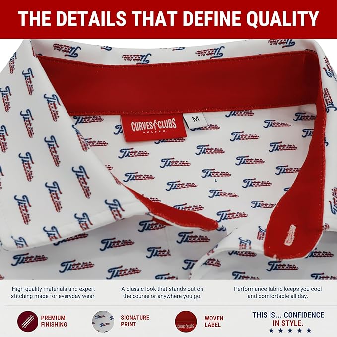 USA Titties Golf Polo