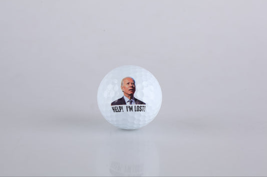 Help I’m Lost Joe Biden Golf Balls