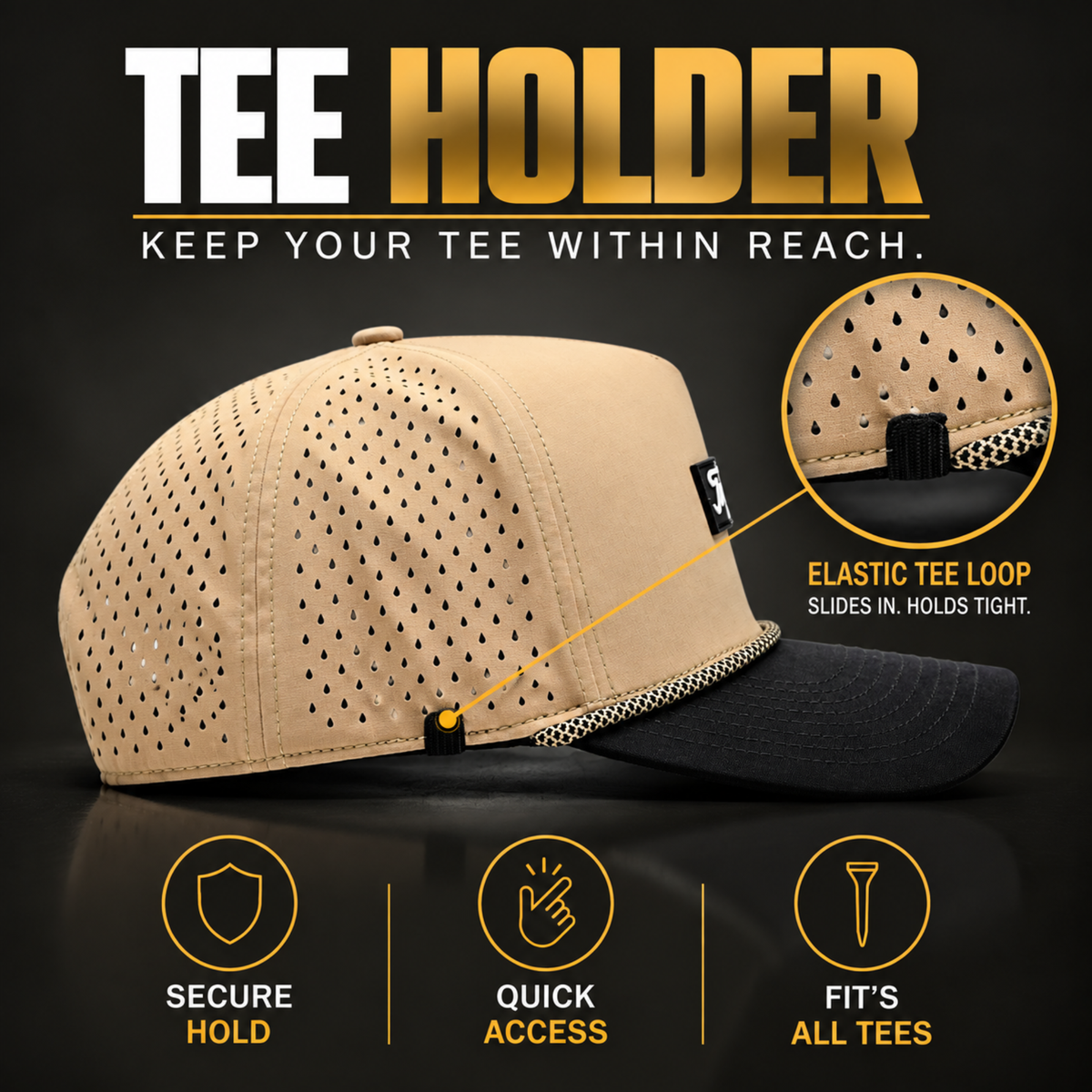 Tan Titties Golf Hat