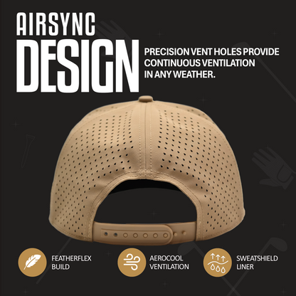 Tan American Golf Hat – Golf Co. Hat EST. 2024