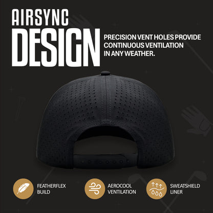 Black USA Titties Golf Hat(Waterproof)