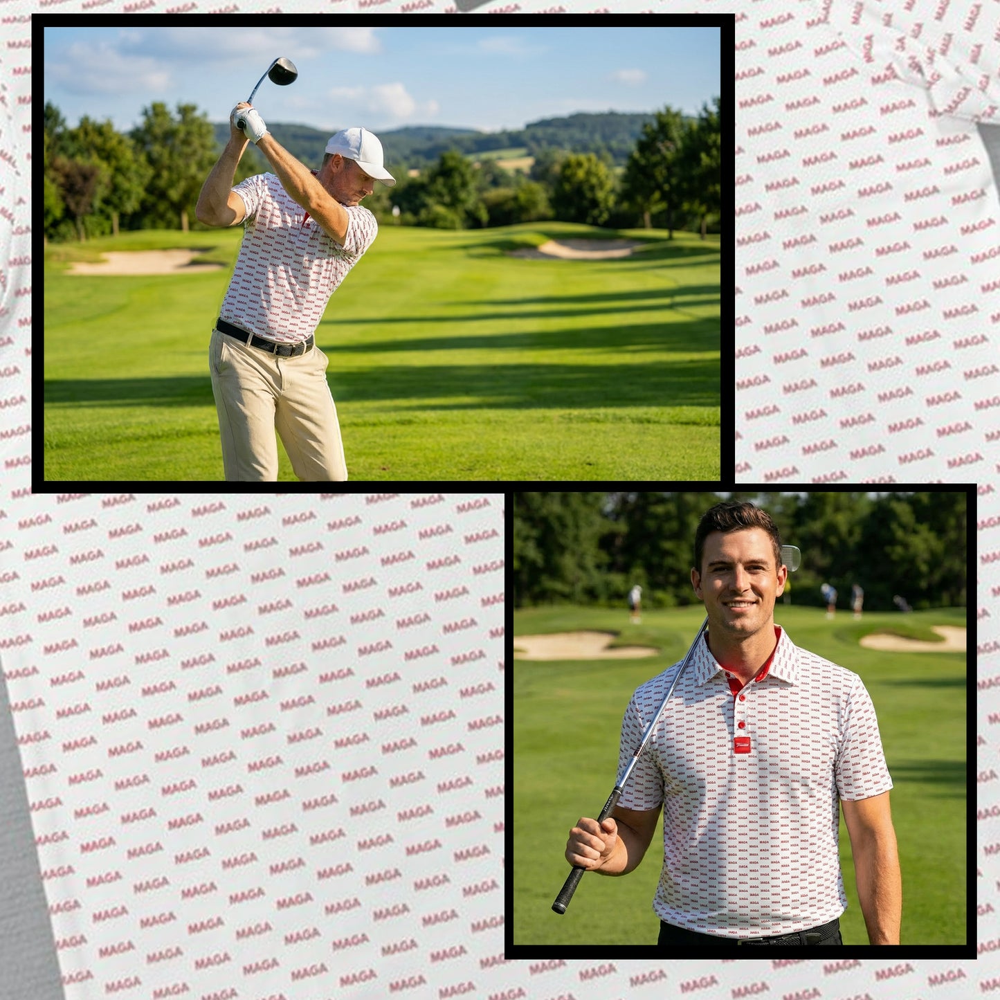 MAGA Golf Polo