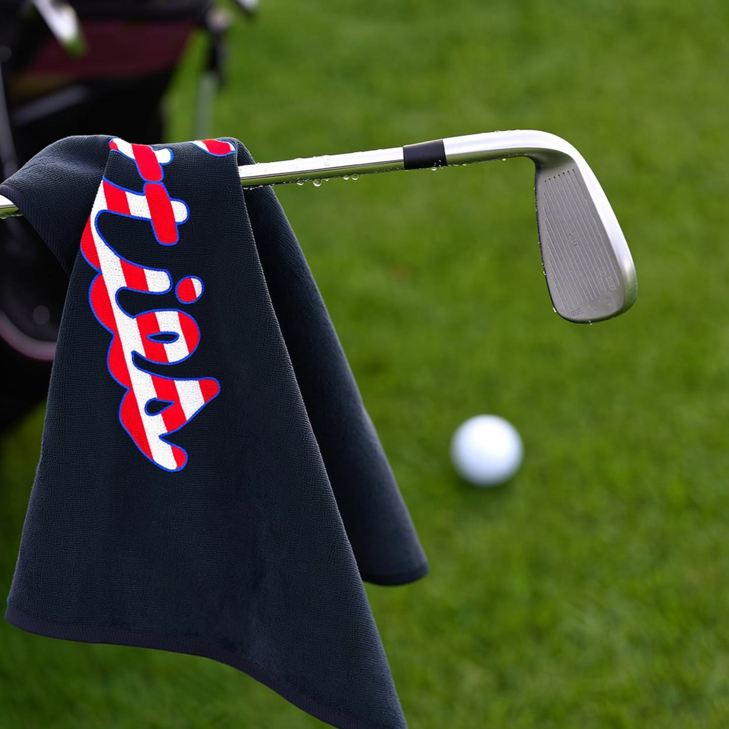 Curves & Clubs Titties Golf Towel