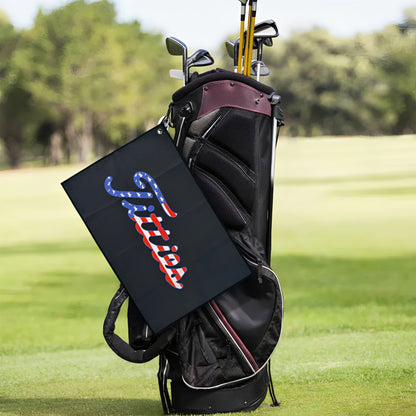 Curves & Clubs Titties Golf Towel