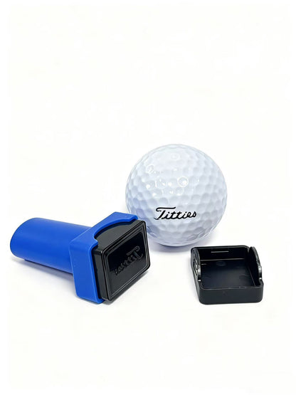 Titties Golf Balls Stamp