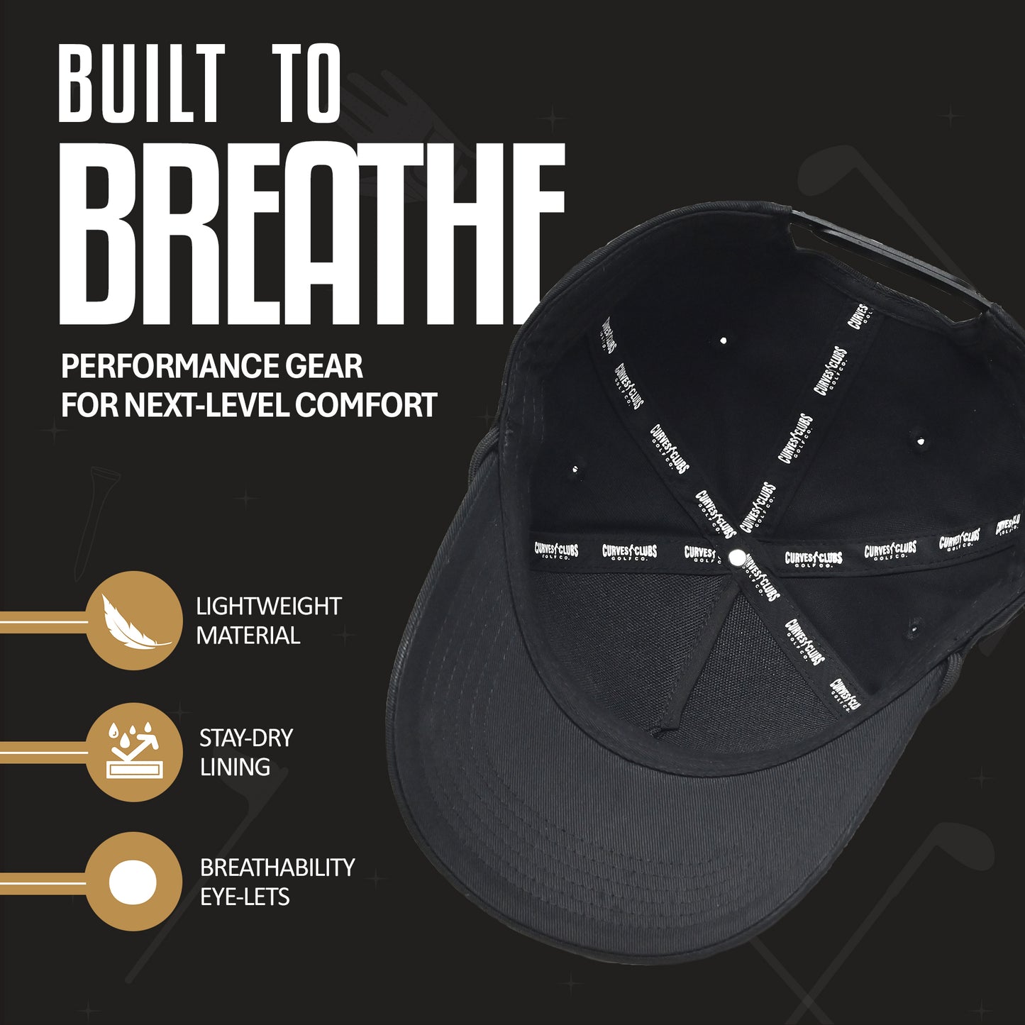 Blackout USA Flag Hat