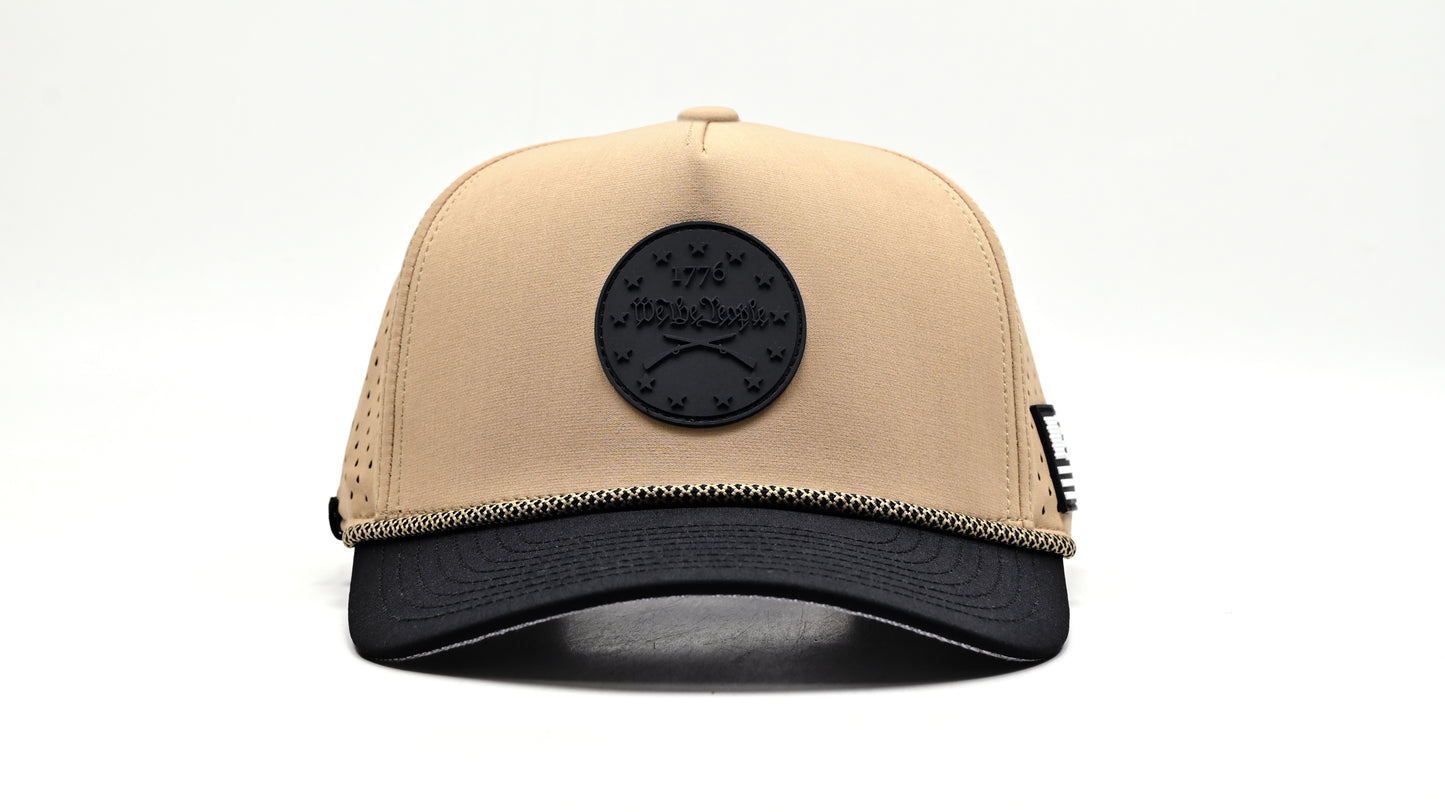 Curves & Clubs 1776 Black Patch Hat