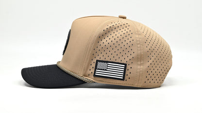 Curves & Clubs 1776 Black Patch Hat