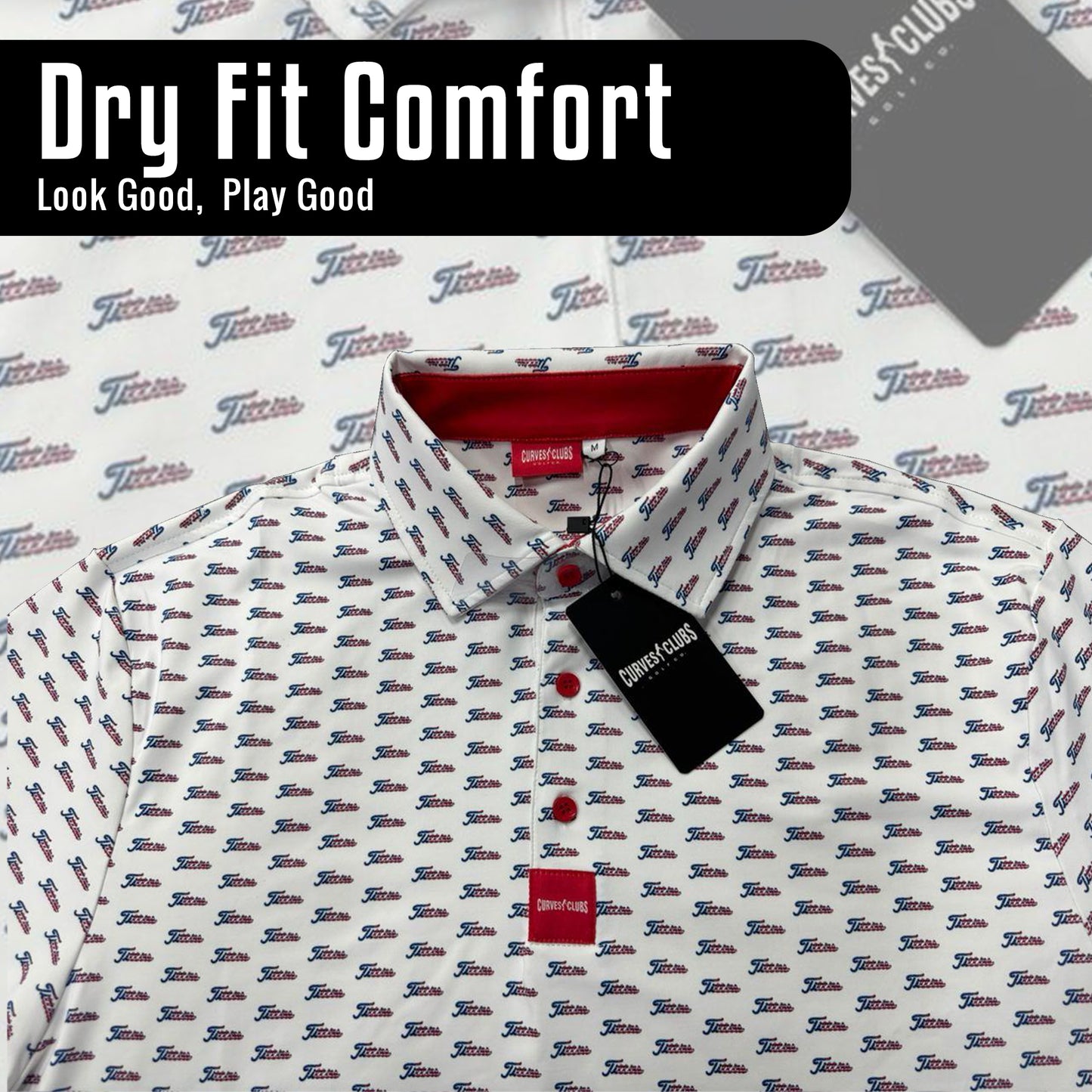 USA Titties Golf Polo