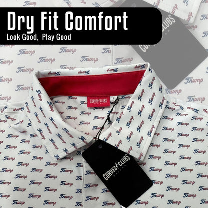 Trump Funny Golf Polo