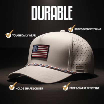 American Flag Golf Hats 3-Pack Bundle