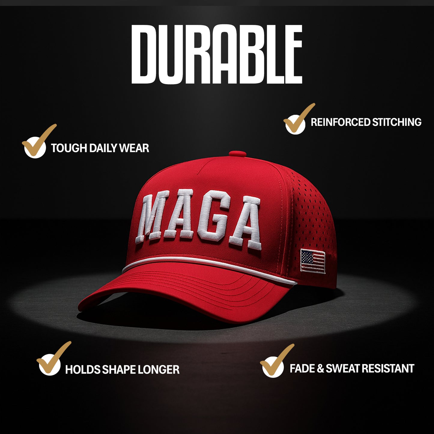 Maga Red Trump Hat