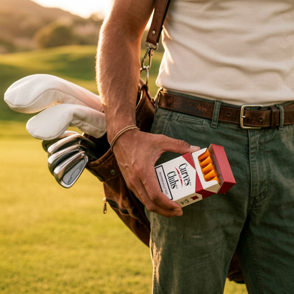 Curves and Clubs – Premium Golf Tees Cigarette Box