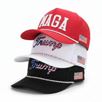 Trump Golf Hats 3-Pack Bundle