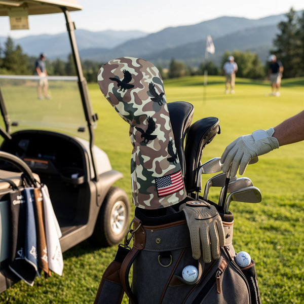 Camo USA Bald Eagle Golf Headcover