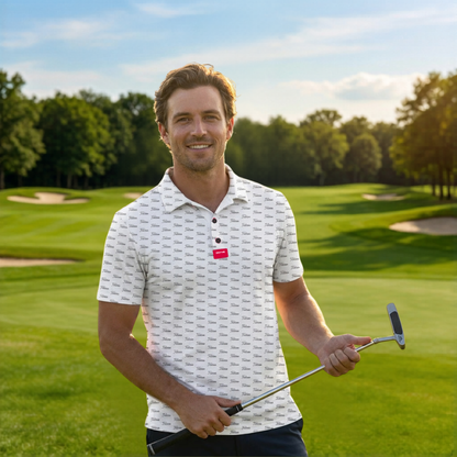 White Titties Golf Polo