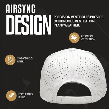 Whiteout American Flag Rope Hat