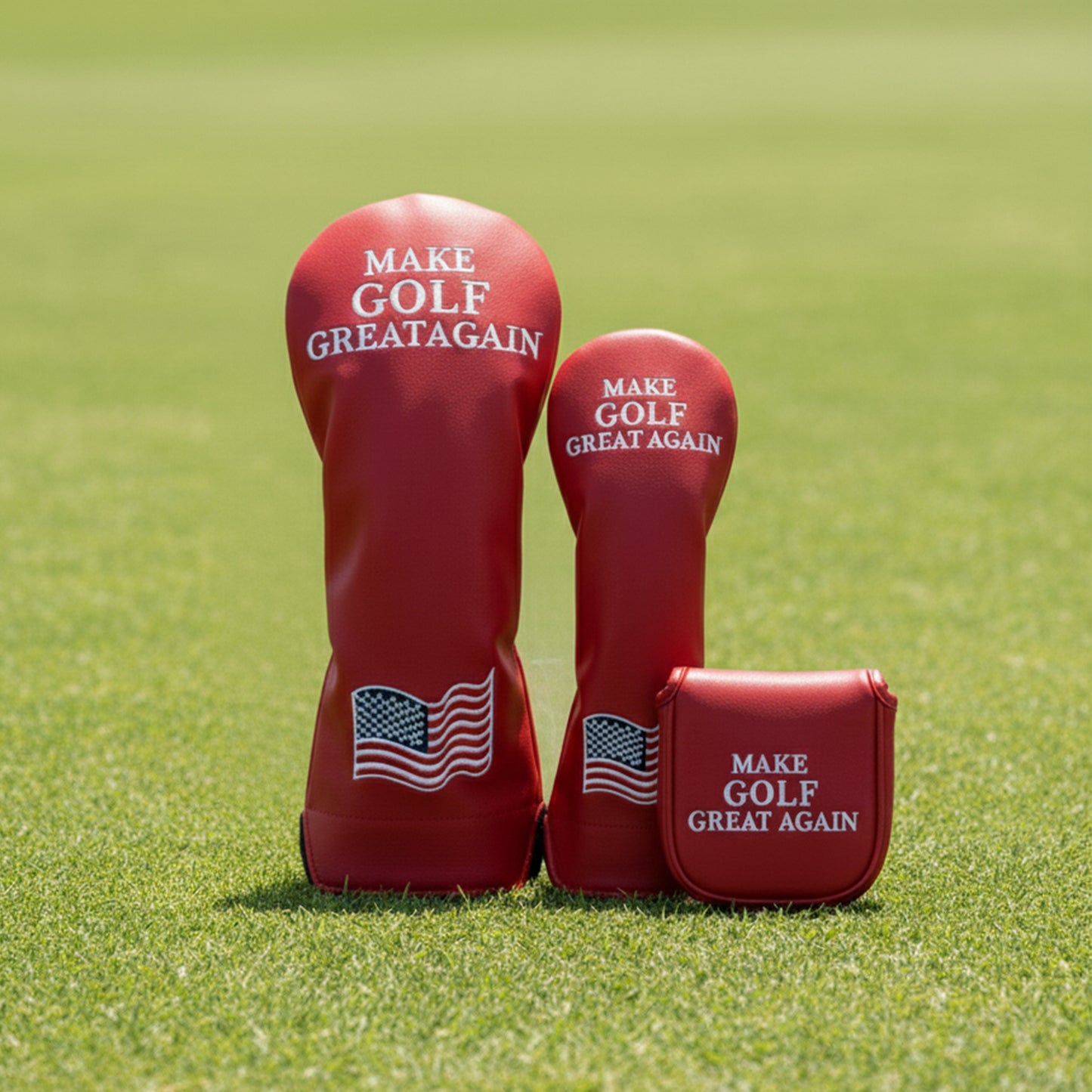 Make Golf Great Again Headcover 3-Pack Bundle