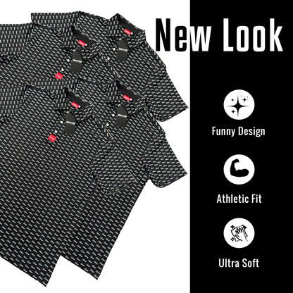 Black Titties Golf Polo